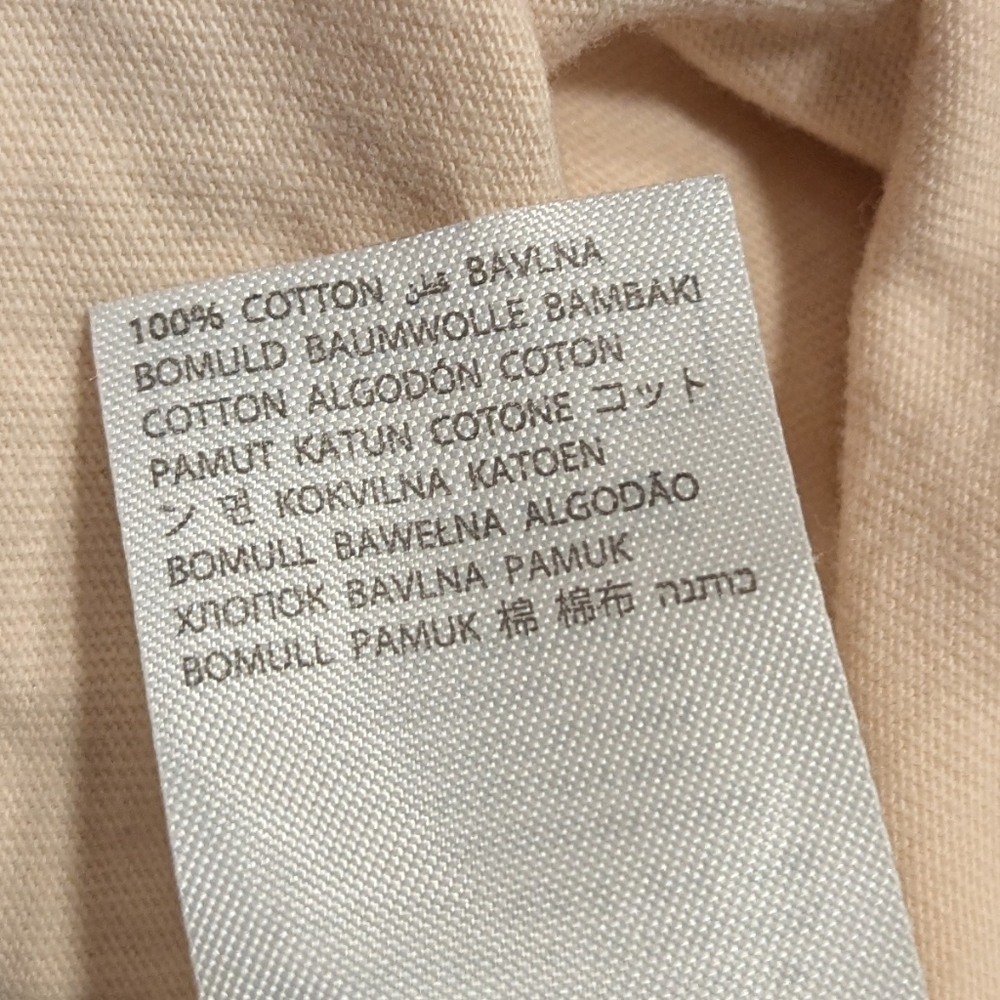 Edikted Oversized Graphic Tee Women's Small Tan Short Sleeve 100% Cotton - Picture 4 of 4